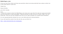 Desktop Screenshot of makepages.com